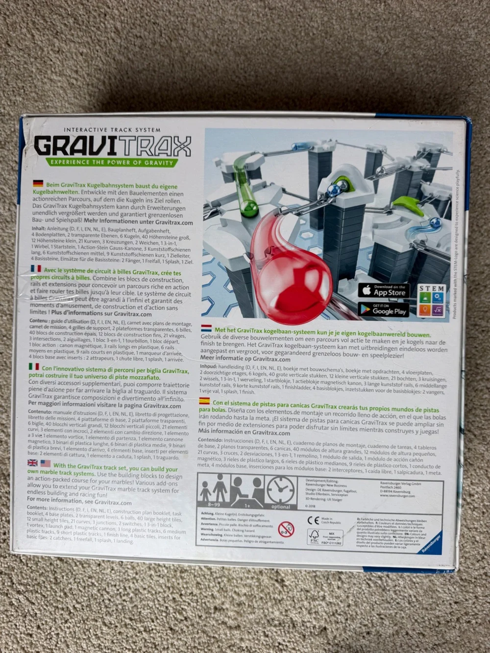 Gravitrax kits marble/gravity building science toy